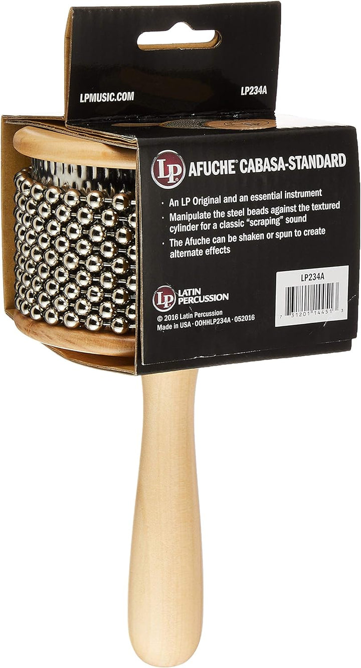 LP Latin Percussion LP861760 Afuche/Cabasa Standard Wood LP234A, Standard