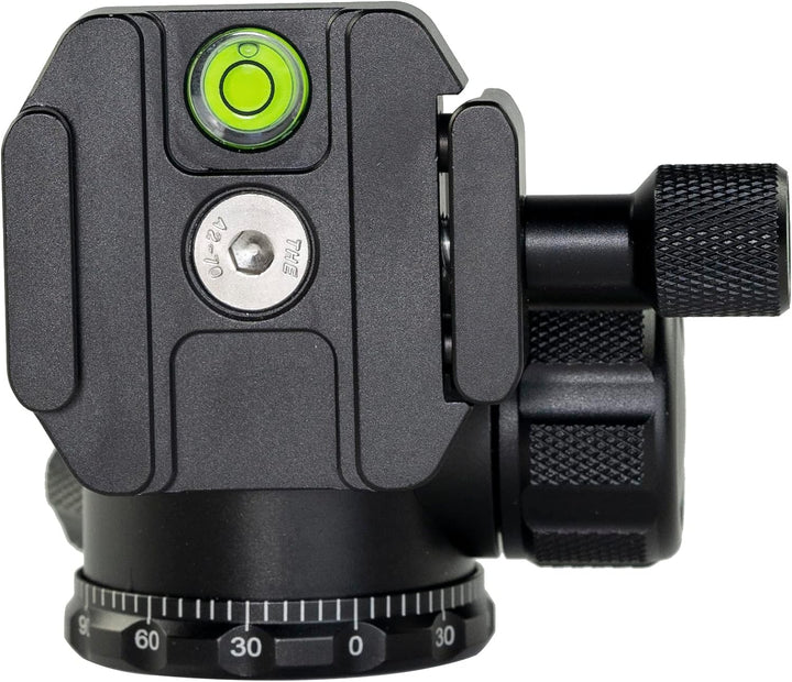 TINKTEEK Basic Stativ Kugelkopf 290g 8.5cm leicht kompakt Reise Stativkopf