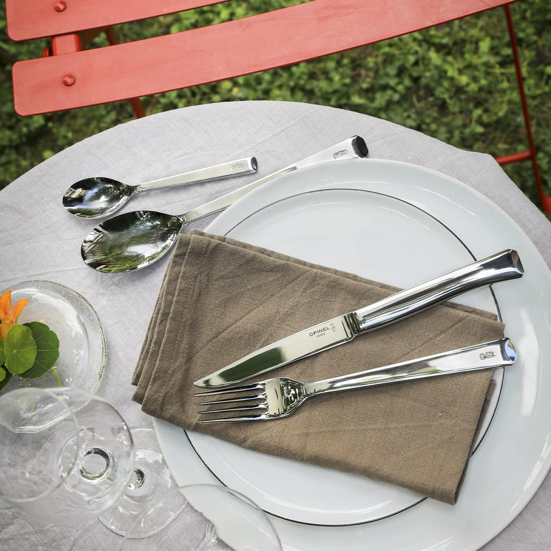 Opinel Schachtel mit vier Gabeln Perpétue aus Edelstahl, leicht zu reinigen, praktisch, 254616