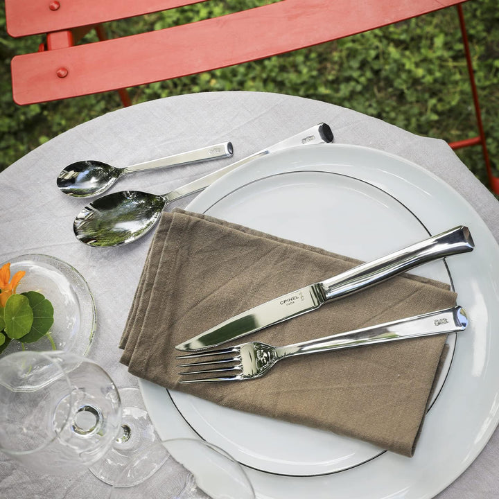Opinel Schachtel mit vier Gabeln Perpétue aus Edelstahl, leicht zu reinigen, praktisch, 254616