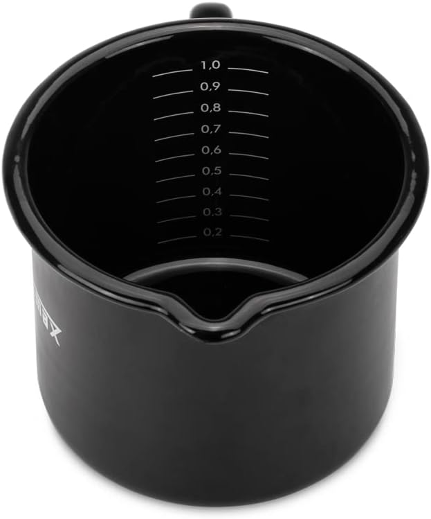 Petromax Emaille Milchtopf (1 Liter, schwarz) Schwarz 1 Liter, Schwarz 1 Liter