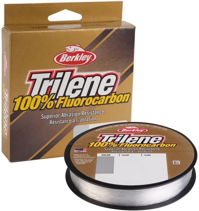 Berkley Trilene 100% Fluorocarbon Angelschnur 0.18mm-2.3kg-150m, 0.18mm-2.3kg-150m