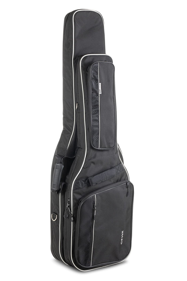 GEWA Gitarren Double Gig-Bag Prestige 25mm E-Gitarre/E-Bass, stabiler Komfortgriff, zusätzlicher Fro