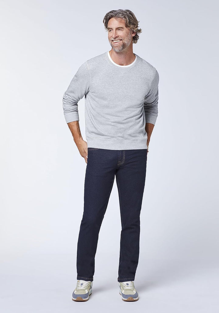 Jeans aus stretchigem Baumwollmix 44 202 Rinsed, 44 202 Rinsed
