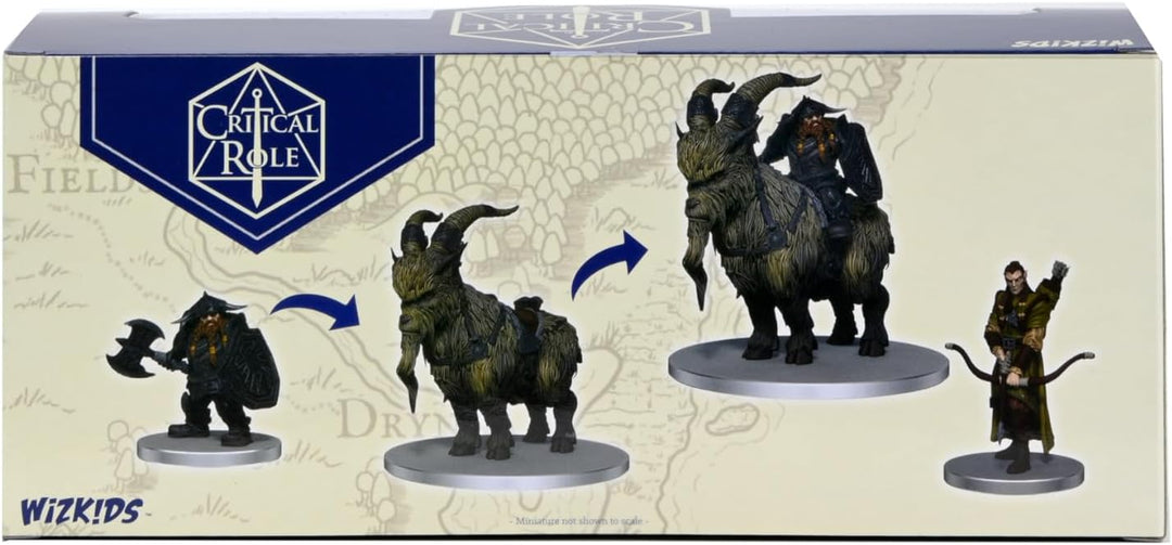 WizKids/NECA 67549 Zubehör Figuren von Tal'Dorei Set 1, Figuren von Tal'Dorei Set 1