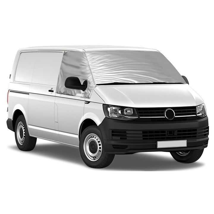 Auto Windschutzscheiben Abdeckung Ersatz für VW T6, Frontscheiben Sonnenschutz, 100% Verdunkelnd, Bl