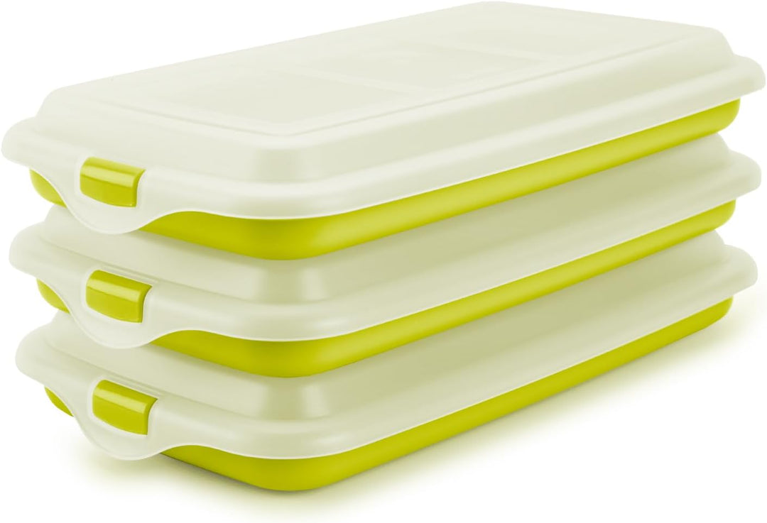 PracticDomus Hochwertige Aufschnitt-Boxen, Frischhaltedose für Aufschnitt Fresh System. Optimale Auf