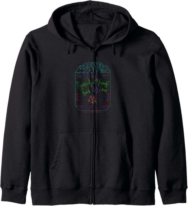 Star Wars Space Fight Vintage Arcade Kapuzenjacke