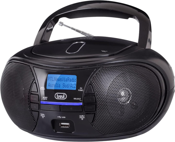 Trevi CMP 581 Tragbares Stereo mit DAB-Radio, USB, CD, MP3, USB