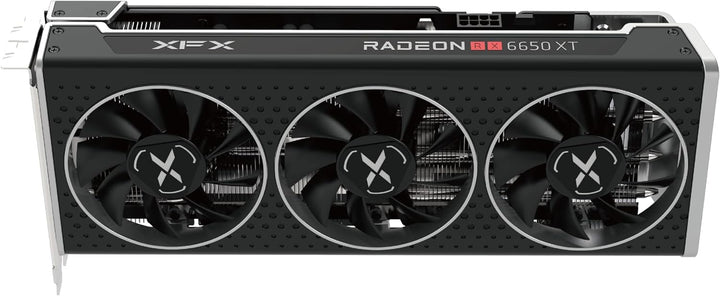 XFX Speedster MERC308 Radeon RX 6650XT Black Gaming Grafikkarte mit 8GB GDDR6 HDMI 3xDP, AMD RDNA™ 2