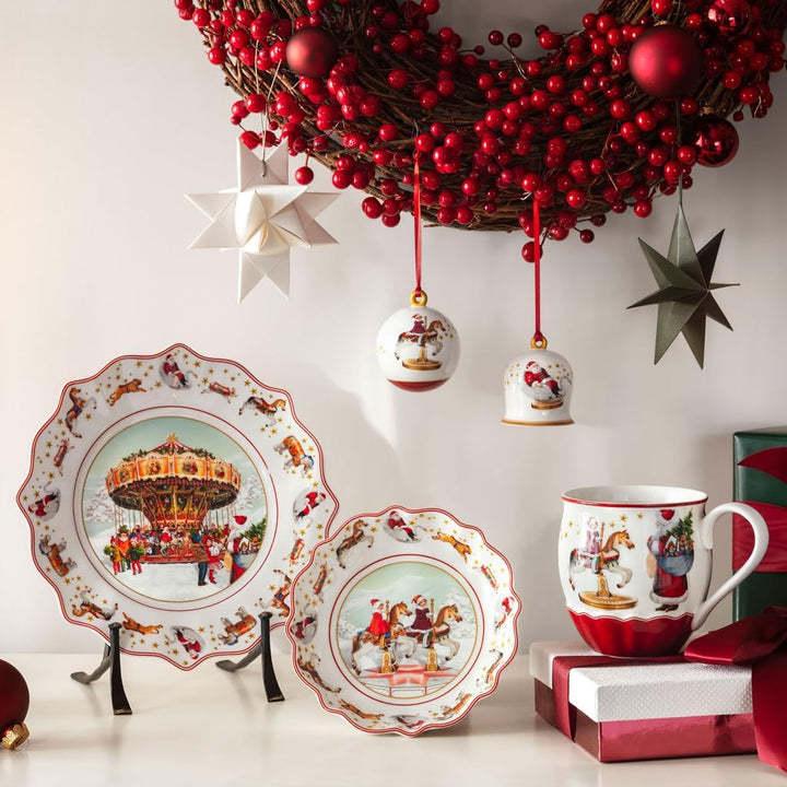 Villeroy & Boch – Annual Christmas Edition, Ornament, Glocke, Weihnachtsglocke, Baumschmuck, Jahresa