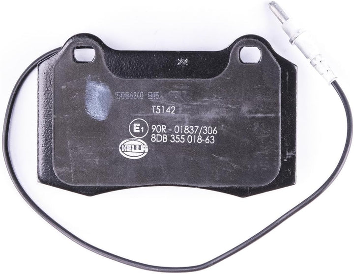 HELLA PAGID 8DB 355 018-631 Bremsbelagsatz - T5142 - Dicke/Stärke: 18mm - Bremssystem: Brembo - mit