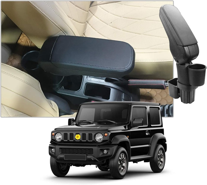 CDEFG Jimny JB64 JB74 Mittelkonsole Armlehnenbox Innenmodifikation Aufbewahrungsbox Armrest Box Auto