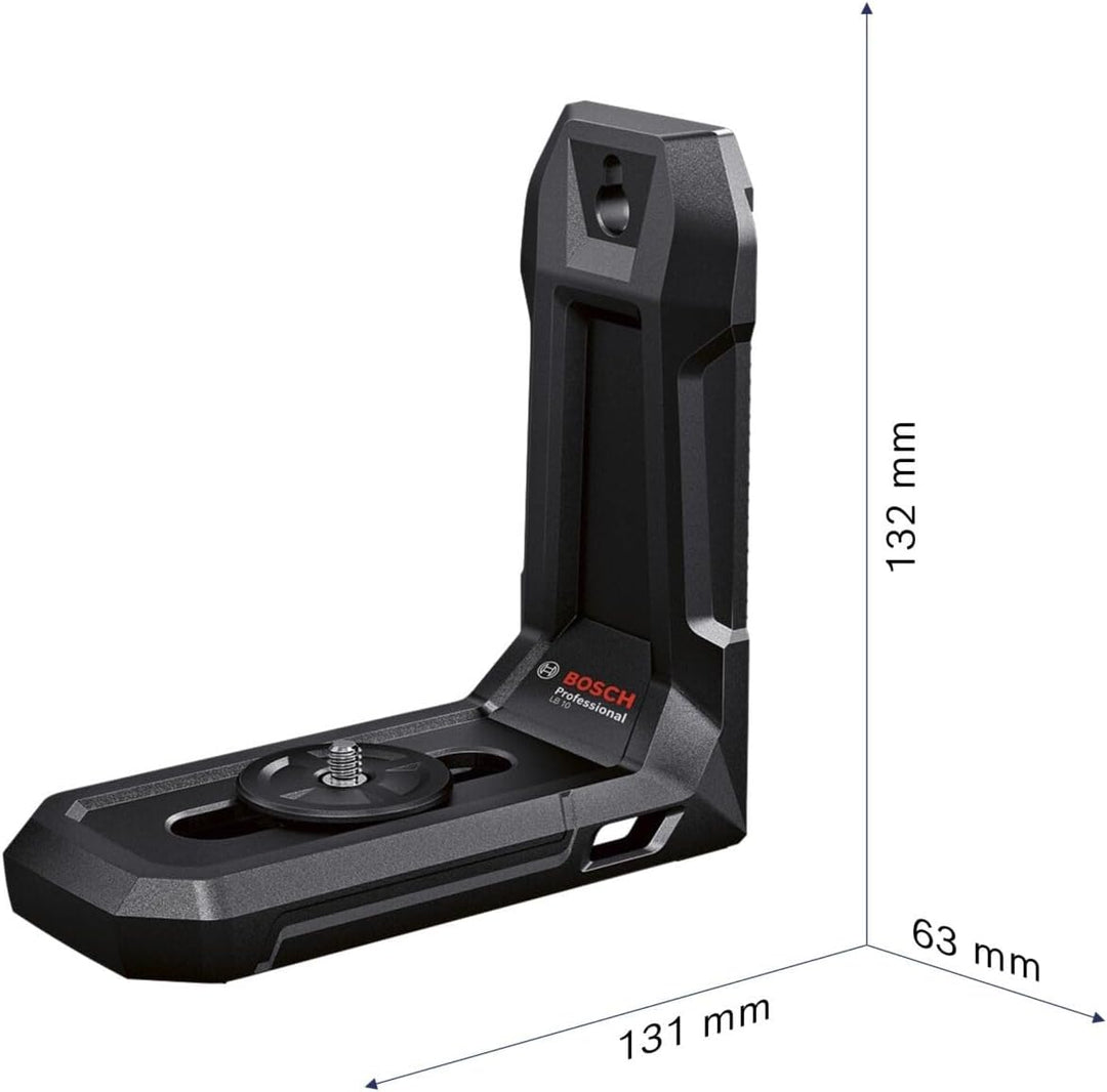 Bosch Professional Universalhalterung LB 10 und Deckenklemme DK 10 (starke Magneten, Deckenanwendung