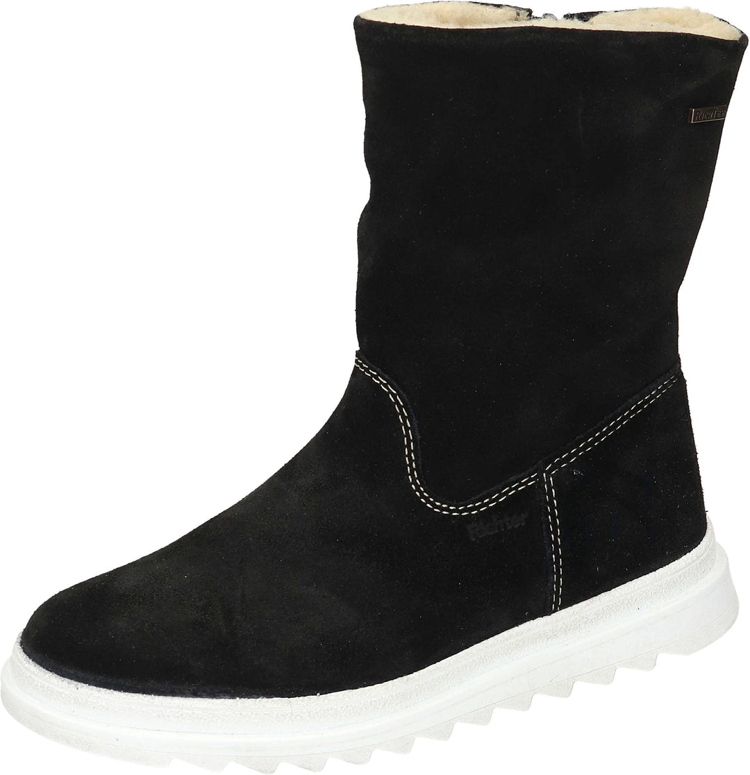 Richter Mädchen Anna Halblange Stiefel 34 EU Schwarz, 34 EU Schwarz
