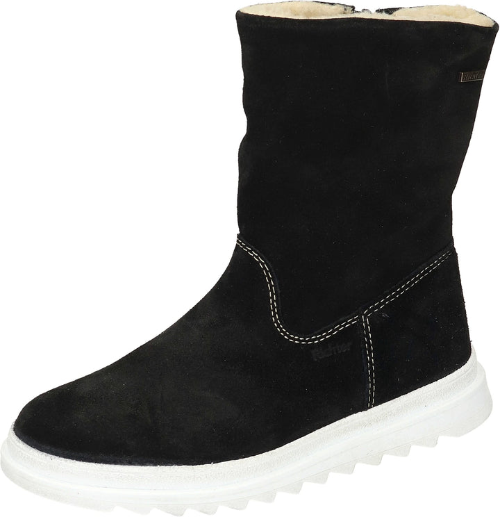 Richter Mädchen Anna Halblange Stiefel 34 EU Schwarz, 34 EU Schwarz