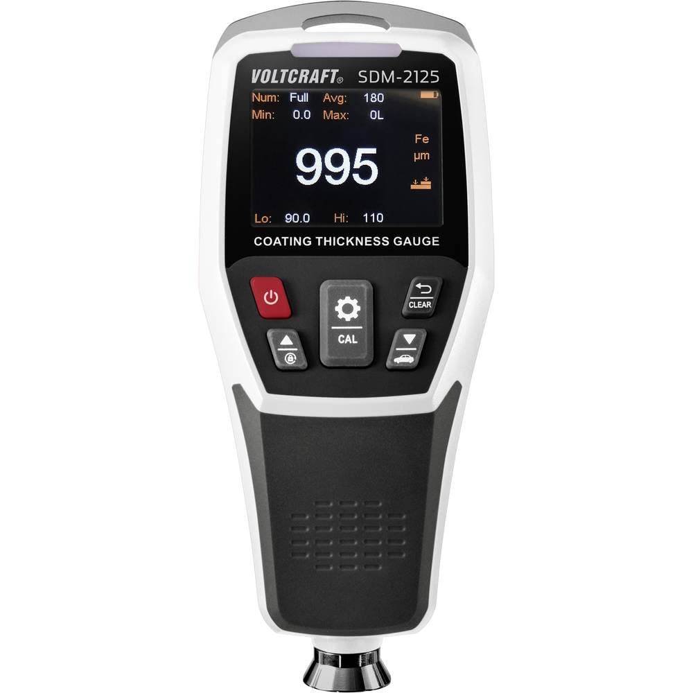VOLTCRAFT SDM-2125 Schichtdicken-Messgerät 0 - 1250 µm