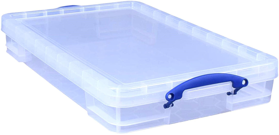 Really Useful Box Aufbewahrungsbox 20 Liter, transparent 1 Farblos, 1 Farblos