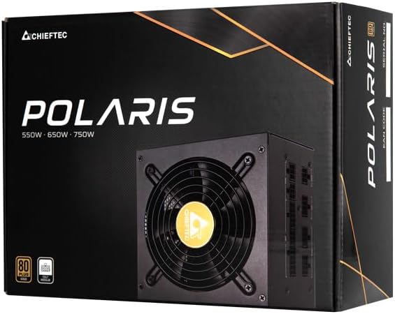Chieftec Polaris Power Supply Unit 750 W 20+4 pin ATX PS/2 Black