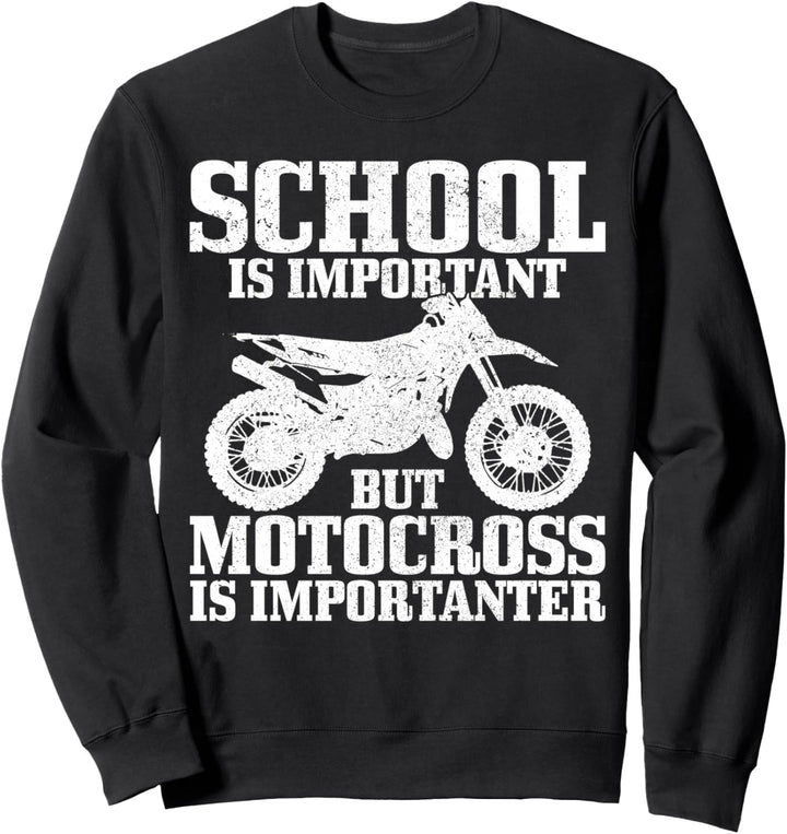Motocross MX Enduro Freestyle Motorrad Geschenk Sweatshirt
