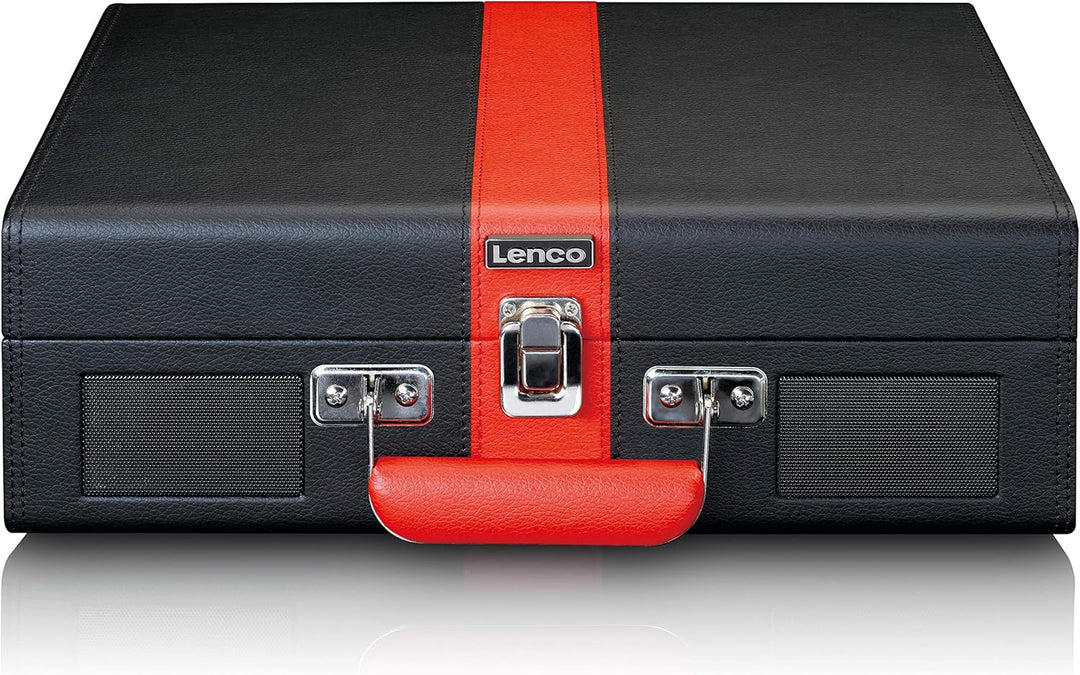 Classic Phono von Lenco TT-110 Plattenspieler - Plattenspieler - 33, 45 & 78 RPM - Bluetooth - Rieme