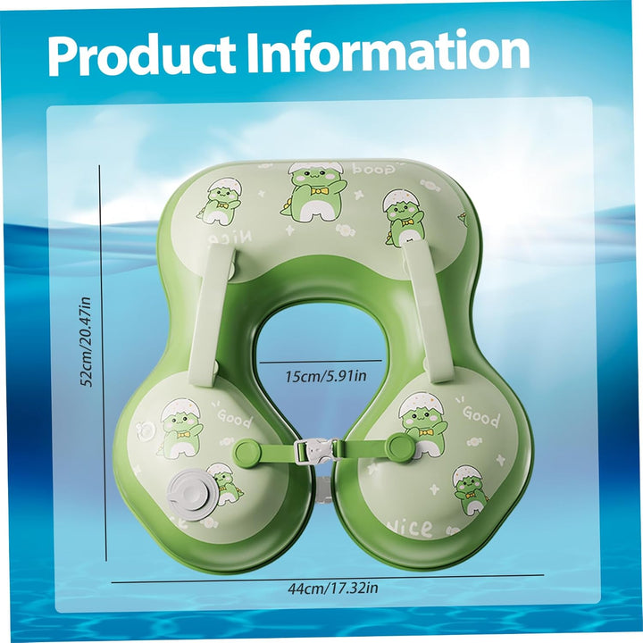 Baby-Poolschwimmer, 17, 3 x 20, 5 Zoll aufblasbarer PVC-Babyschwimmschwimmer mit Schultergurt, zum A