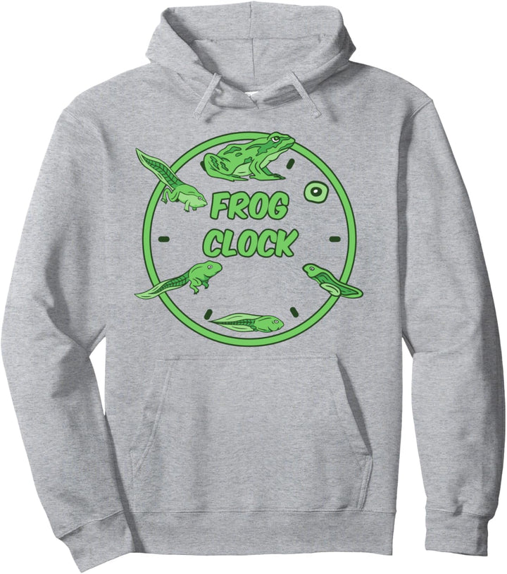 Froschuhr Metamorphose Kaulquappe Pullover Hoodie