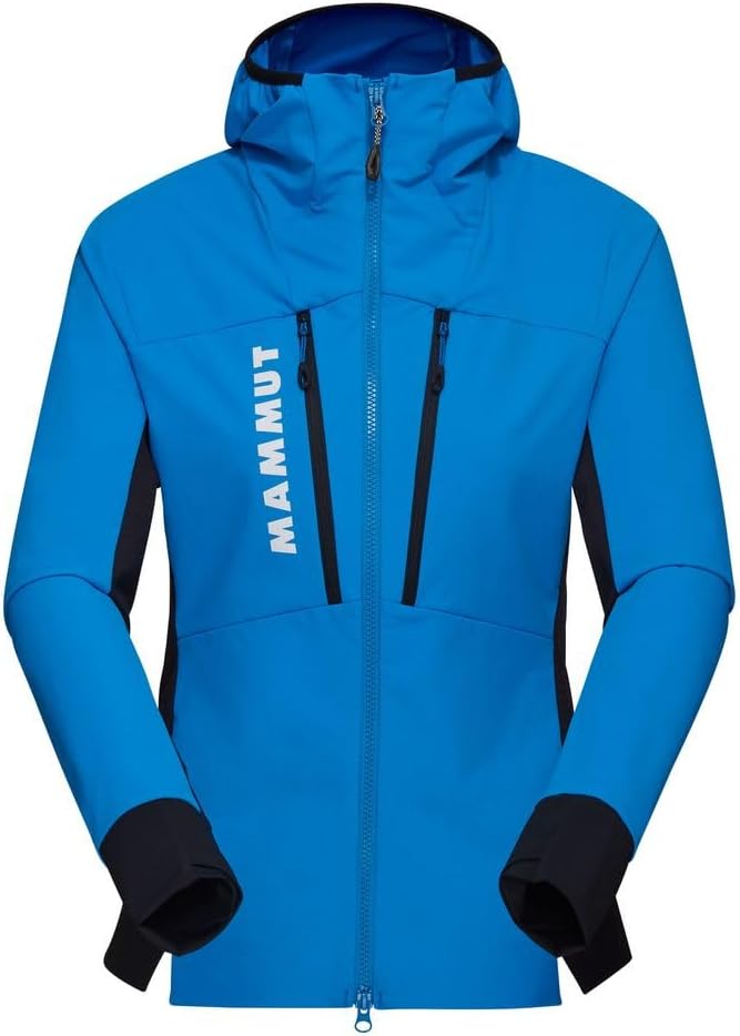 Mammut Damen Softshelljacke Aenergy M Glacier Blue-Black, M Glacier Blue-Black