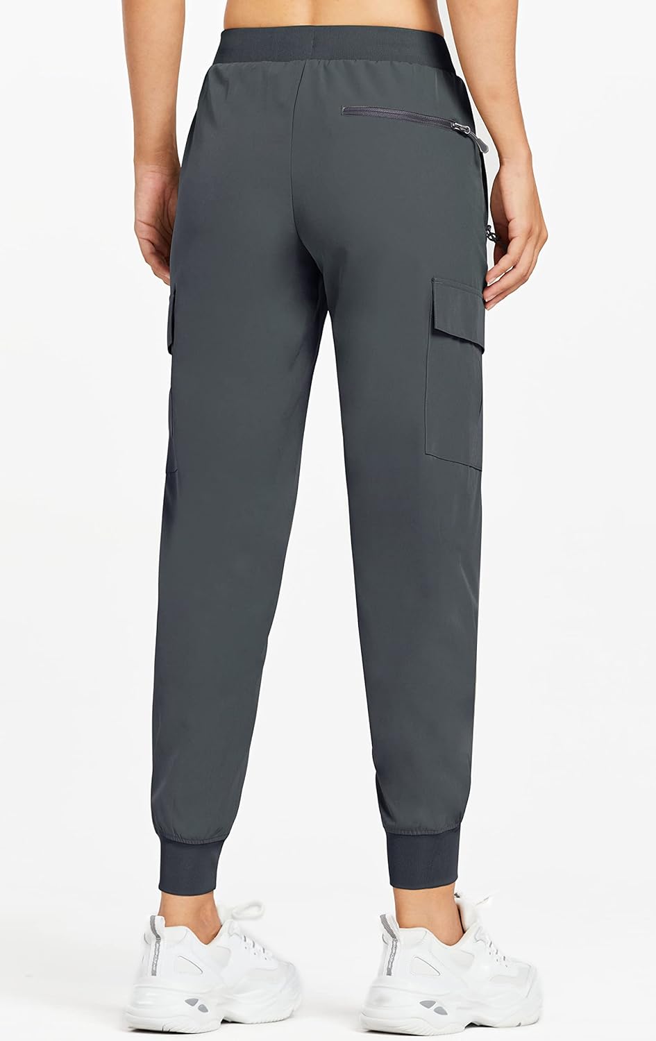 Comallan Cargohose Jogginghose Damen Wanderhose Leichte Schnelltrocknende Trekkinghose Outdoorhose S