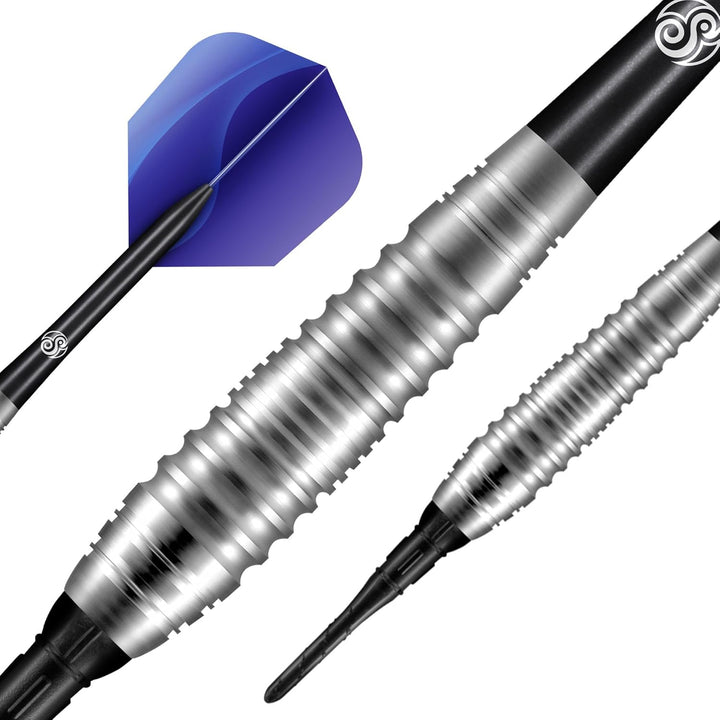 Shot! Darts Zen Budo 80% Tungsten Pro Throwing Darts Soft Tip Set, Professional – Made in New Zealan