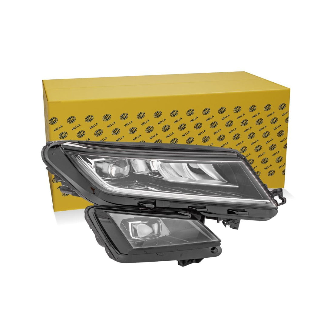 HELLA 1ZX 012 669-401 LED Scheinwerfer - für u.a. Skoda Kodiaq (NS7, NV7) - ECE - für Rechtsverkehr