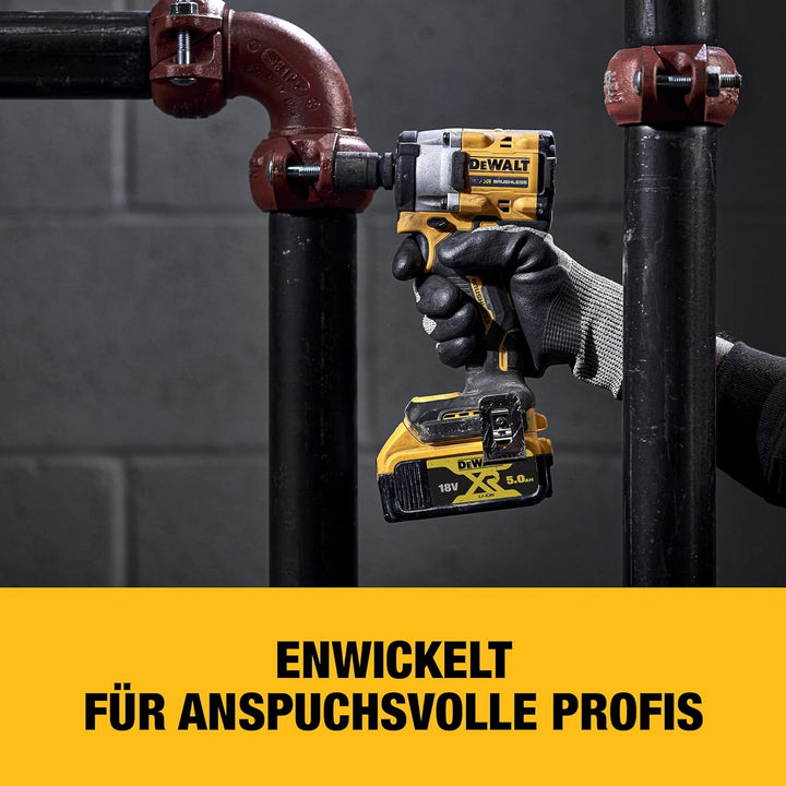 Dewalt XR Akku-Schlagschrauber DCF922N (18V, ½ Zoll Aussenvierkant-Aufnahme mit Kugelrastung, 406 Nm
