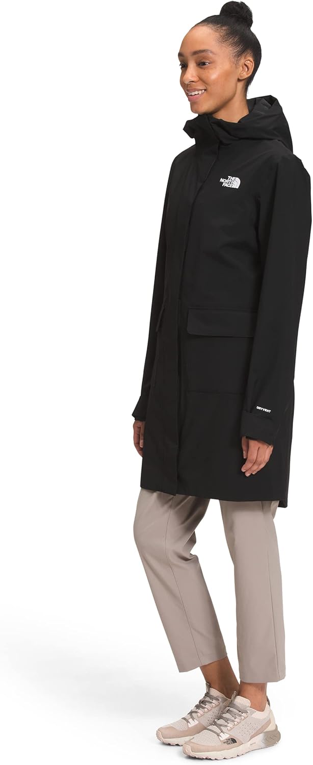 The North Face Damen City Breeze Regenjacke XS Tnf Black, XS Tnf Black