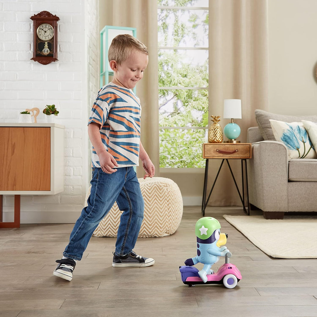 VTech 563805 Bluey Tretroller, blau, L