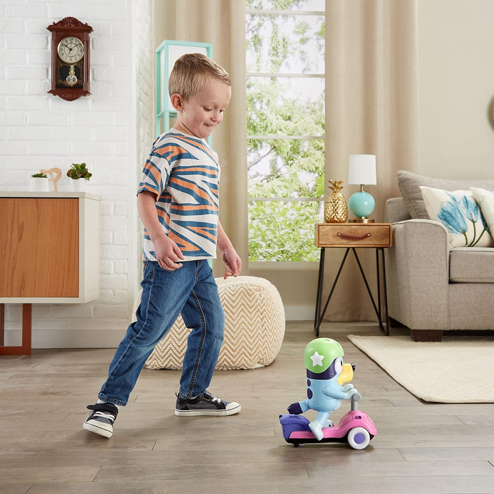 VTech 563805 Bluey Tretroller, blau, L