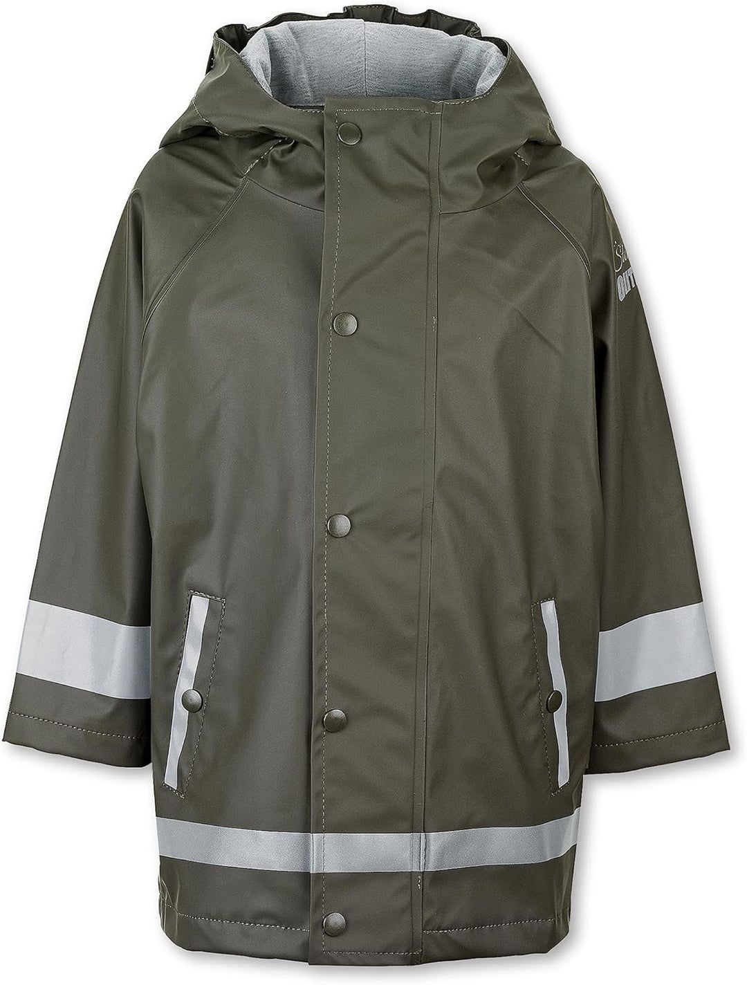 Sterntaler Unisex Kinder Regenjacke Ungefüttert Regenmantel 86 Dunkelgrün, 86 Dunkelgrün