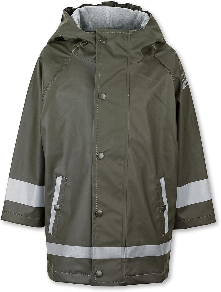 Sterntaler Unisex Kinder Regenjacke Ungefüttert Regenmantel 86 Dunkelgrün, 86 Dunkelgrün
