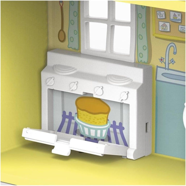 Peppa Pig Peppa’s Adventures Peppa’s Family House Playset Preschool Toy, Includes Figure and 6 Acces