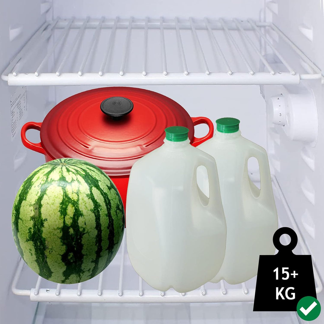 Spares2go Universal Kühlschrank Gefrierschrank Regal Verstellbar Kunststoffbeschichtet Ausziehbare A