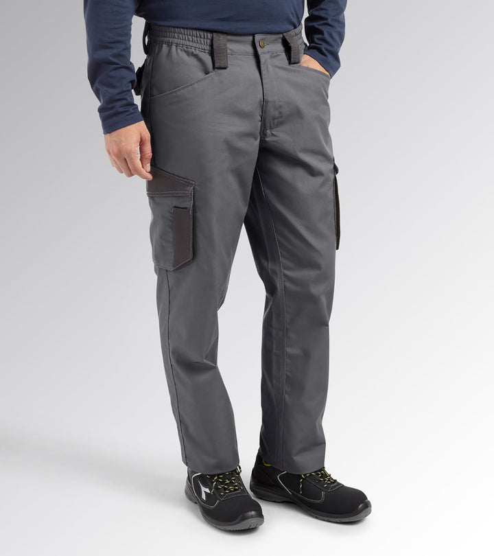 UTILITY DIADORA Herren Cargo Pants Staff ISO 13688:2013 (1er Pack) 33W Grigio (Stahlgrau), 33W Grigi