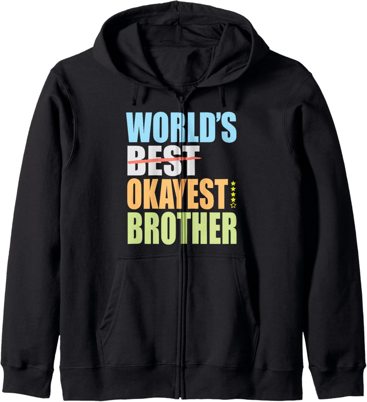 Das beste okayest Bruder-Liebes-Spass-Geschenk der Welt Kapuzenjacke