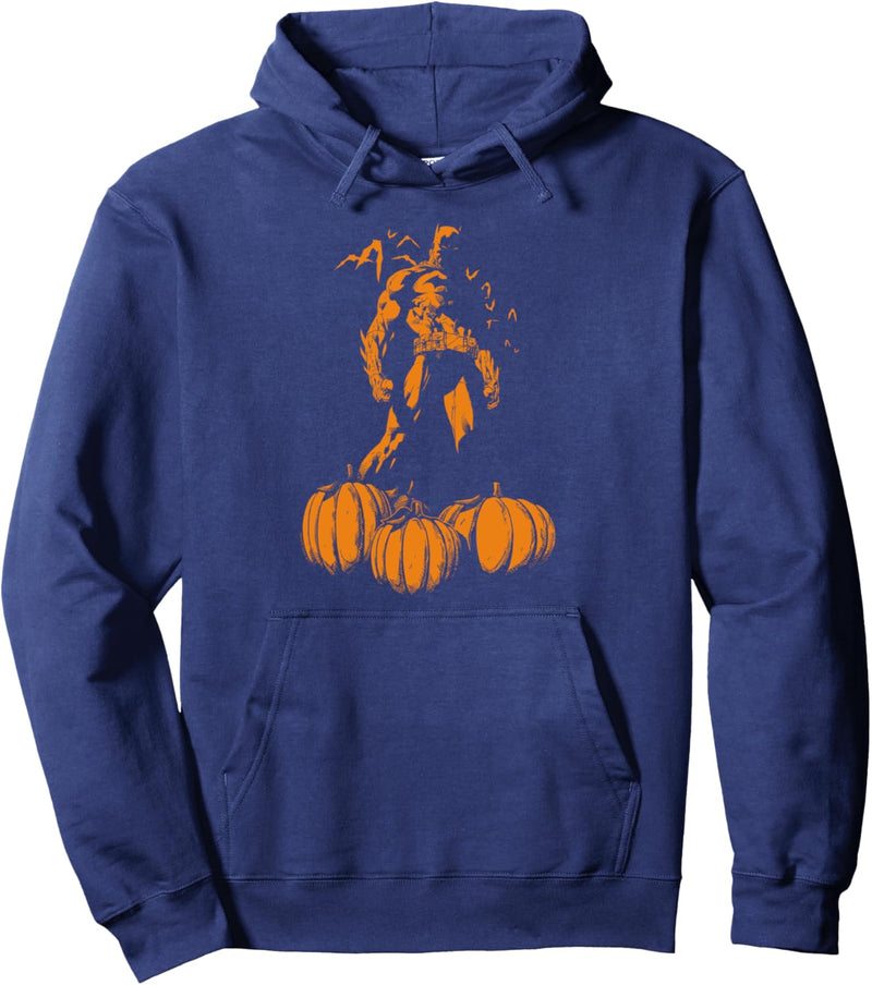 Batman A Bat Among Pumpkins Pullover Hoodie