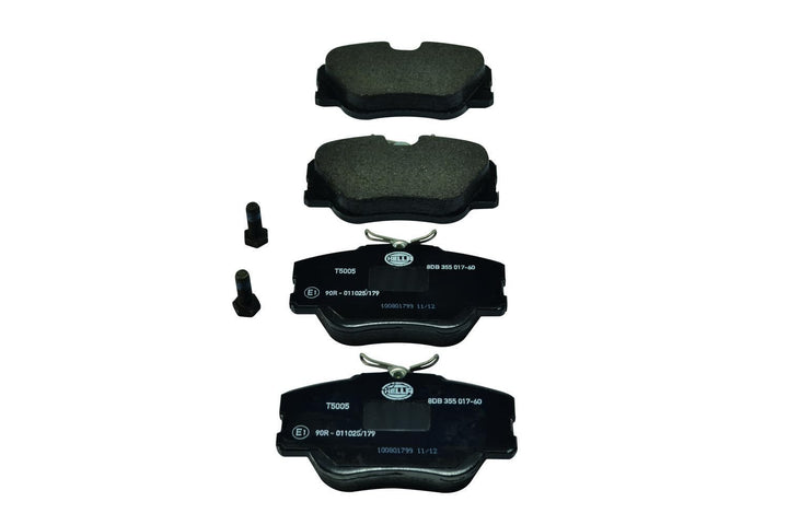 HELLA PAGID 8DB 355 017-601 Bremsbelagsatz - T5005 - Dicke/Stärke: 19.3mm - Bremssystem: Lucas - für
