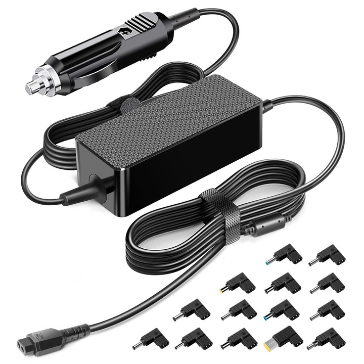 KFD 90W DC 12V-24V Universal Laptop KFZ Ladegerät Netzteil Ladekabel für HP Dell Toshiba IBM Lenovo
