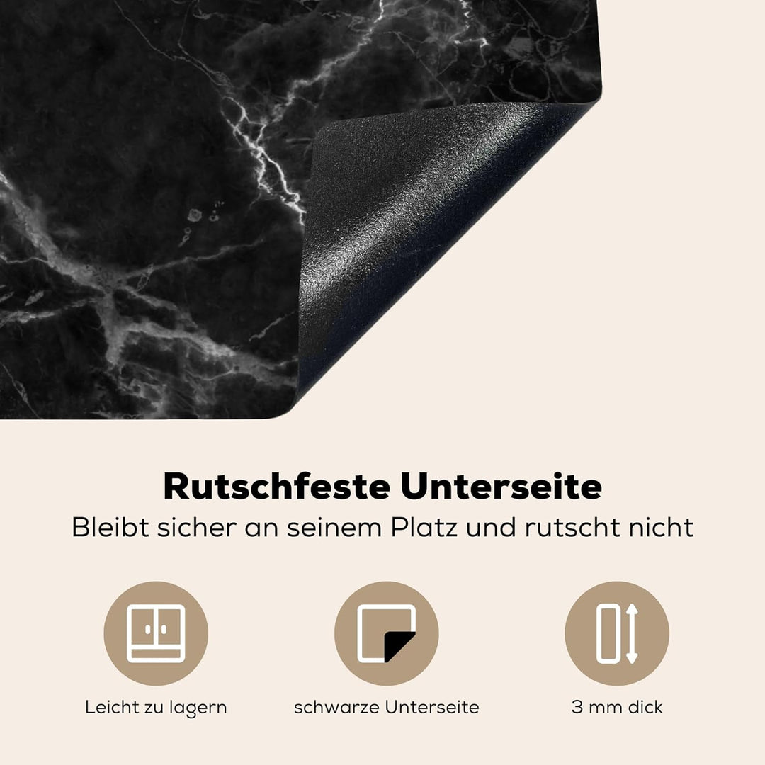 Herdabdeckplatte Einteilig Induktionsmatte Küche Abdeckung Ceranfeld Herd Abdeckplatte Deko Vinyl Ma