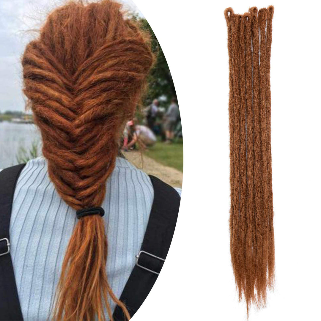 SEGO 10 Stränge Dreadlocks Braids Extensions Synthetische Braiding Hair Crochet Dreads Haarteil Haar