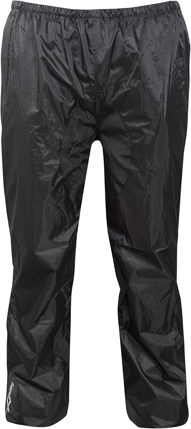 A-Pro Waterproof Motorbike Motorcycle 2 pc Rain Suit Trouser Jacket Scooter L L Schwarz, L Schwarz