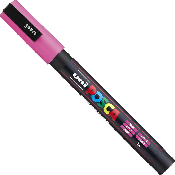 posca Uni PC-3M Farbstifte, Rot, 8 Stück in Geschenkbox, Rottöne