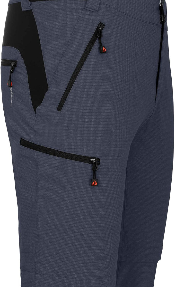 Bergson PATTI Zipp-OFF | Herren Radhose, robust, elastisch - robust - elastisch - wasserabweisend -