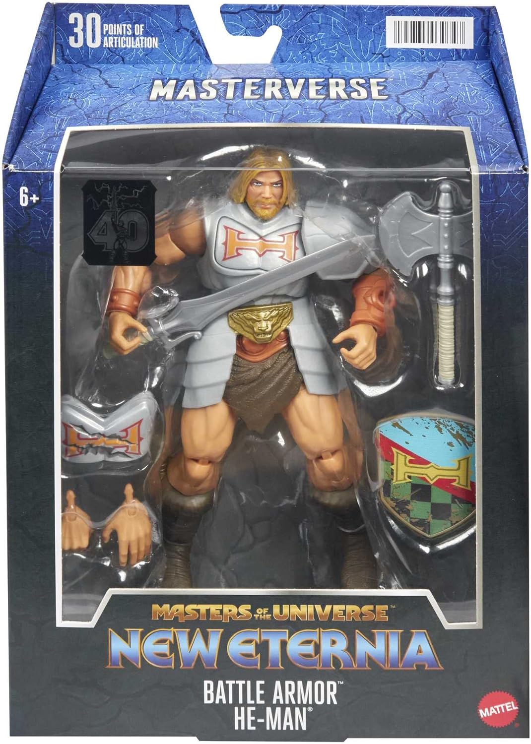 Masters of the Universe HDR45 - Masterverse Collection, Battle Amour He-Man, ca. 18 cm grosse MOTU A